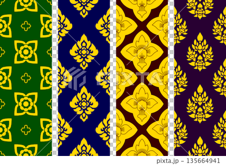 タイ模様010 135664941