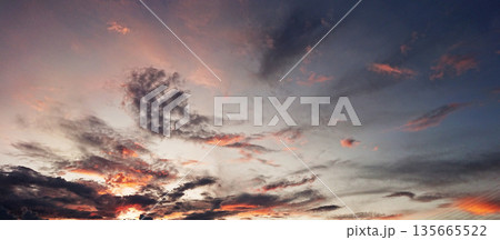 夕方の空 夕方の空 135665522