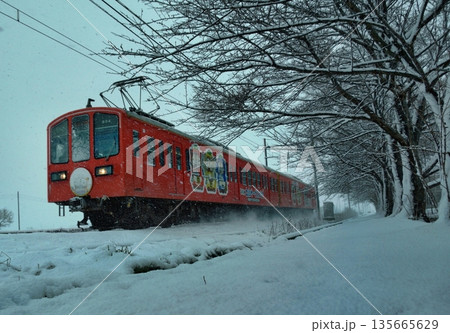 雪の近江鉄道2 雪の近江鉄道2 135665629