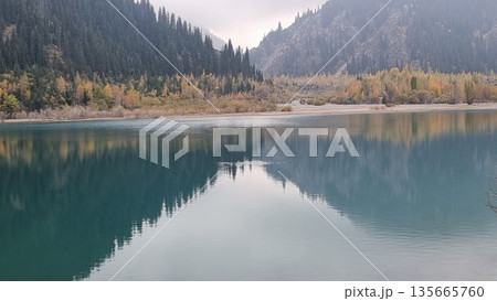 Wonderful Lake In The Mountains Wonderful Lake In The Mountains 135665760
