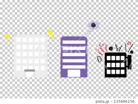 白色公司、紫色公司、黑色公司圖片 135666156