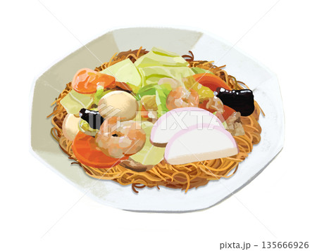 皿うどん（細麺） 135666926