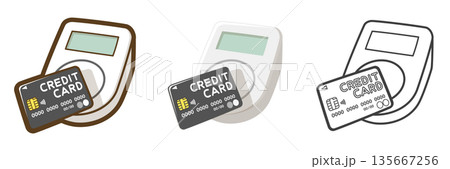 タッチ決済(クレジットカード) タッチ決済(クレジットカード) 135667256