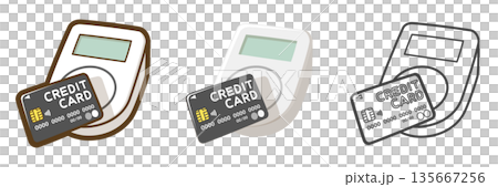 タッチ決済(クレジットカード) タッチ決済(クレジットカード) 135667256