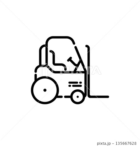 forklift icon forklift icon 135667628