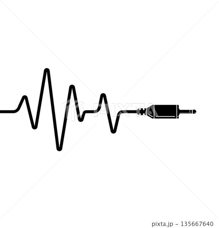 audio jack icon audio jack icon 135667640