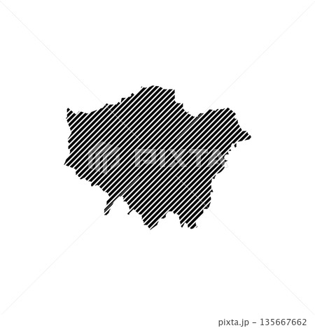 London city map symbol icon London city map symbol icon 135667662