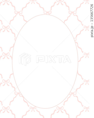 Watercolour oval frame for cards, poster and invitations. Cottagecore design, cute simple template Watercolour oval frame for cards, poster and invitations. Cottagecore design, cute simple template 135667726