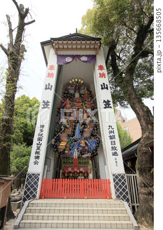 櫛田神社 博多祇園山笠 櫛田神社 博多祇園山笠 135668505