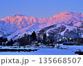 白馬連峰と大糸線 135668507