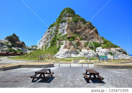 【和歌山県】快晴の白崎海洋公園キャンプ場 135671505