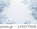 雪の結晶のデザイン 135677608