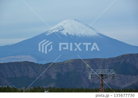 大涌谷からの富士山 神奈川 大涌谷からの富士山 神奈川 135677730