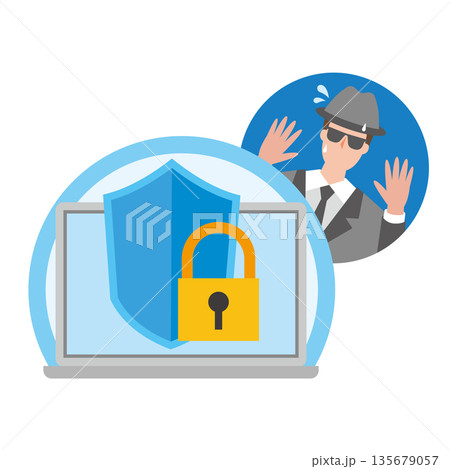 強固なセキュリティ 135679057