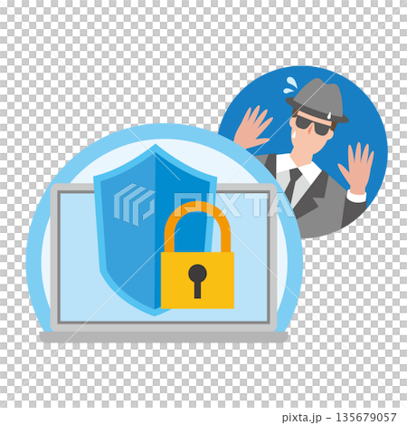 強固なセキュリティ 135679057