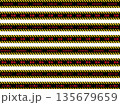 赤文字で危険を知らせるテープセット 135679659