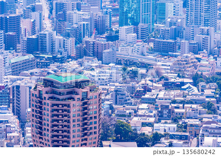 （東京都）東京都市風景 135680242