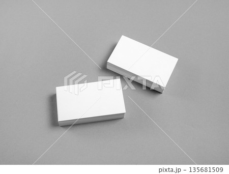 Blank business cards 135681509
