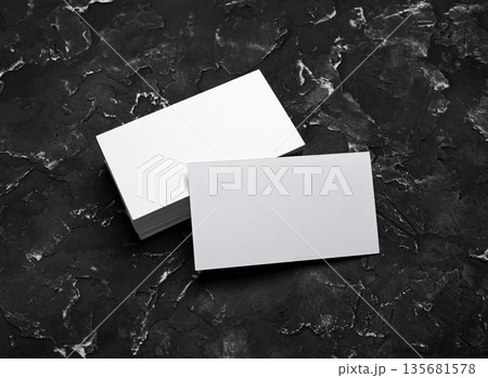 White business cards White business cards 135681578