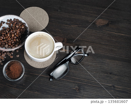 Still life with coffee Still life with coffee 135681607