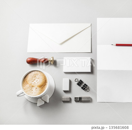 Corporate identity set Corporate identity set 135681608