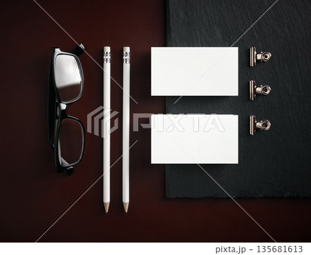 Corporate stationery template Corporate stationery template 135681613