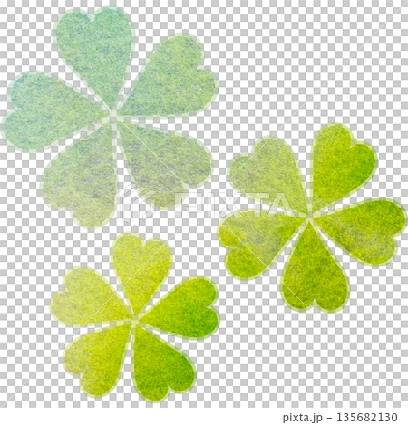 綺麗な水彩模様の花型のアイコンのイメージのイラスト 135682130