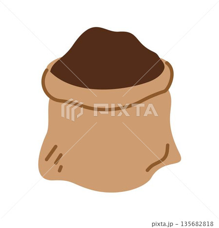 Compost Bag with Organic Soil 135682818