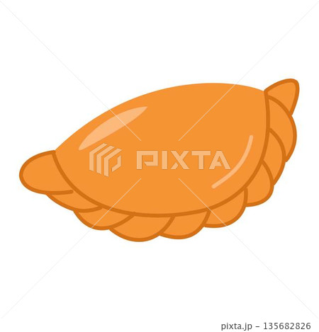 Golden Brown Empanadas, cheburek, calzone 135682826