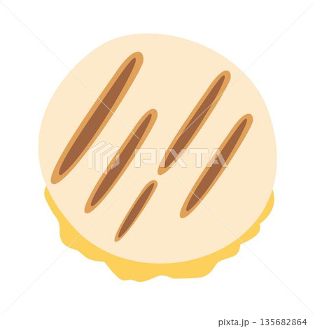 Venezuelan Arepa, Arepa Food Illustration, Venezuelan Reina Pepiada Authentic street food Venezuelan Arepa, Arepa Food Illustration, Venezuelan Reina Pepiada Authentic street food 135682864