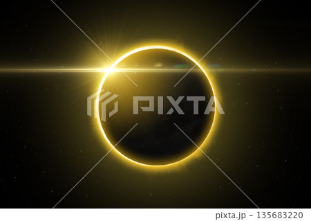 Solar eclipse. Solar eclipse. 135683220
