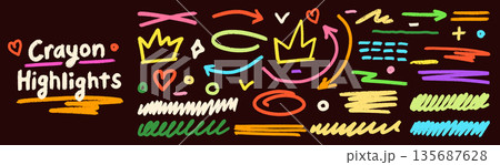Simple childish shapes. Simple childish shapes. 135687628