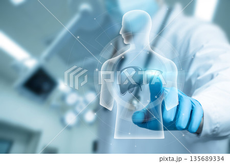 Modern liver healing. 135689334