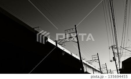 鉄道架線 鉄道架線 135694455