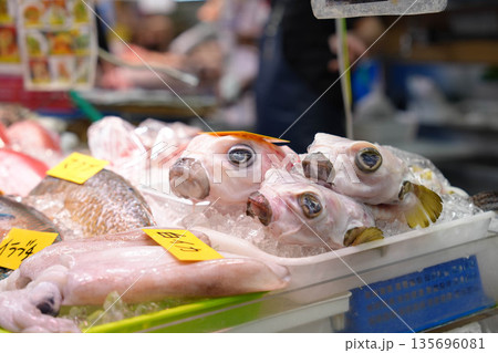 第一牧志公設市場の魚 第一牧志公設市場の魚 135696081