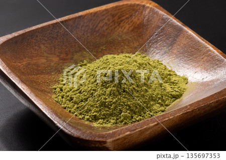 ［京都府産　緑茶］抹茶パウダー　製菓材料 135697353