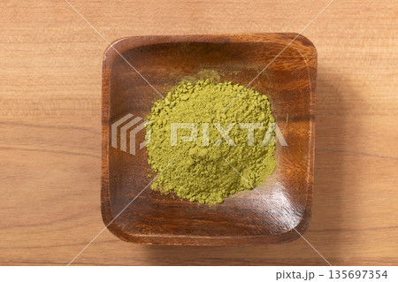 ［京都府産　緑茶］抹茶パウダー　製菓材料 135697354