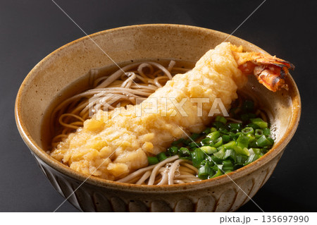 大海老　天ぷら蕎麦 135697990