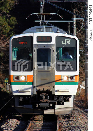 吾妻線211系電車(4両編成:高崎-渋川⇔大前) 吾妻線211系電車(4両編成:高崎-渋川⇔大前) 135698661
