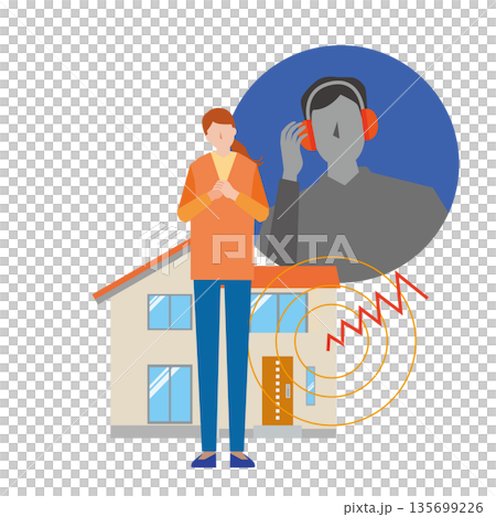 Women who are victims of wiretapping Women who are victims of wiretapping 135699226