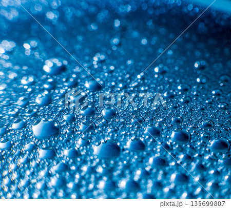 Colored soap and water bubbles. Abstract background. Colored soap and water bubbles. Abstract background. 135699807