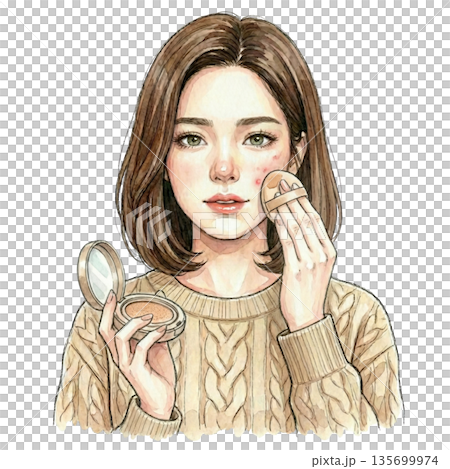 女人隱藏痤瘡 135699974