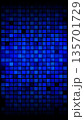 Blue digital grid background with glowing square shapes, abstract pattern for technology 135701729