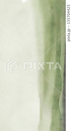 Abstract Green Gray Watercolor Banner Design Abstract Green Gray Watercolor Banner Design 135704425