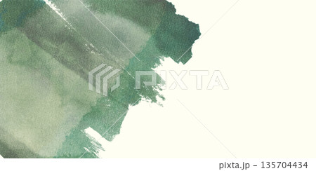 Abstract green watercolor texture background Abstract green watercolor texture background 135704434