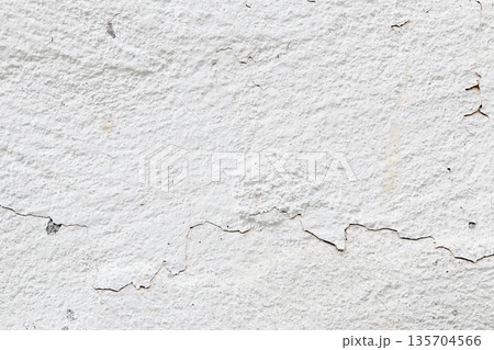Light Gray Stucco Wall Texture. Abstract Background 135704566