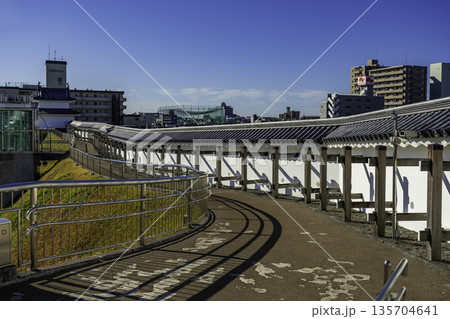 宇都宮城址公園　土塀　栃木県宇都宮市 135704641