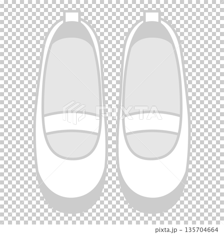 上履きのイラスト 上履きのイラスト 135704664