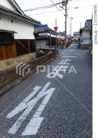 兵庫県たつの市を散策してみた市街地の風景 135704695