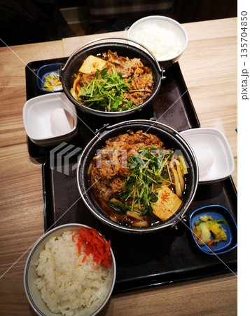 牛丼屋の牛鍋膳 135704850